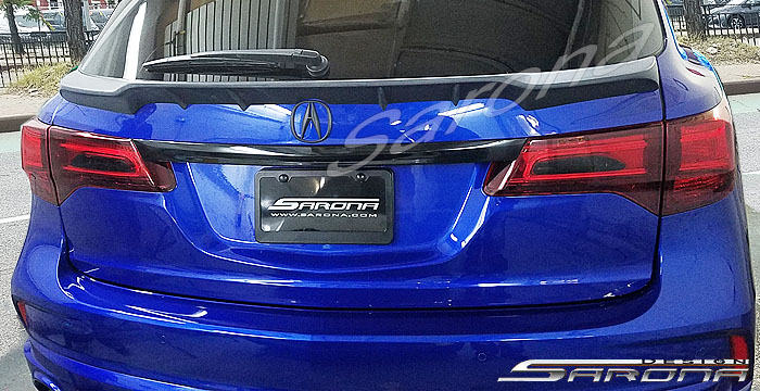 Custom Acura MDX  SUV/SAV/Crossover Trunk Wing (2014 - 2020) - $475.00 (Part #AC-068-TW)